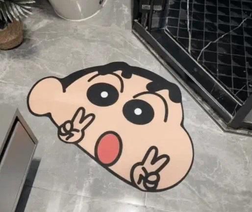 Cute Shinchan Doormat